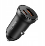 Orico laadija Charger Car PD 65W, USB-C, USB-A