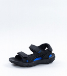 Meeste sandaalid 4491571 01, must/tumesinine, 40