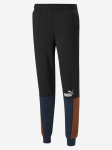 Meeste p&uuml;ksid Puma Ess+ Block Sweatpants Black Blue Orange 849037 71