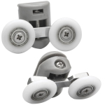 Topelt &uuml;lemised du&scaron;ikabiini rattad Kerra Z1, &Oslash; 25 mm