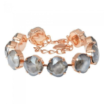 K&auml;ev&otilde;ru naistele DiamondSky &bdquo;Imperial (Dark Grey)&ldquo; Swarovski kristallidega DS00B489