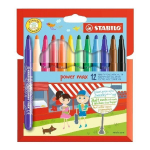 Stabilo viltpliiats Power max 12 v&auml;rvi