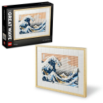 LEGO Art 31208 HOKUSAI - The Great Wave, Japanese Wall Decoration, Creative Leisure, Adults