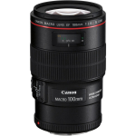 Objektiiv Canon EF 100mm f/2.8L USM IS Macro, Juoda