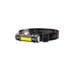 Pealamp LED COB XR-E Q3 magnetiga ja USB-ga