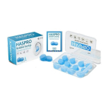 HASPRO sinised silikoonist veek&otilde;rvatropid 6-paari (27dB)