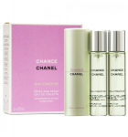 Tualettvesi Chanel Chance Eau Fraiche EDT naistele, 3 x 20 ml