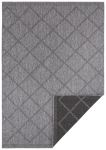 NORTHRUGS kahepoolne vaip Twin Supreme Black Antracite, 80x150 cm