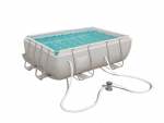 Karkassiga bassein Bestway Power Steel Rectangular, 282x196 cm
