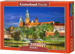 Pusle Castorland Puzzle Wawel Castle by night, Poland, 1000 tk