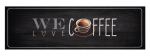 K&ouml;&ouml;givaip Zala Living We Love Coffee, 45x140 cm