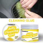 Puhastusgeel tolmu eemaldamiseks raskesti ligip&auml;&auml;setavatest kohtadest VISBELLA Jelly Cleaning Gel (sidrun)