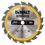 Ringl&otilde;ikuri tera - DeWALT - DT1938-QZ - 184/16 mm - 18 hammast - puidu ja ehituse jaoks