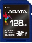 ADATA memory card, SDXC, 128GB, UHS Speed ​​Class 3, Speed​Class 10, blue