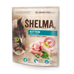 Shelma kassipoegadele v&auml;rske kalkuniga,tervaviljavaba 750g