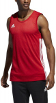 Korvpalli T-s&auml;rk Adidas 3G Spee Rev Jrs Red White, 2XL