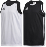 Korvpalli T-s&auml;rk teismelistele Adidas 3G Spee Rev Jrs Black White