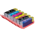 ANALOOG TINTIDE KOMPLEKT PGI-580XXL + CLI-581XXL CMYK + CLI-581XXL PHOTO CYAN
