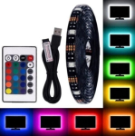 Led RGB riba televiisorile kaugjuhtimispuldiga