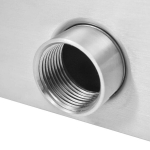 Basseini purskkaev, roostevaba teras, 30x9x26cm, h&otilde;bedane