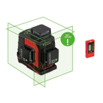 360 &deg; lasernivelliir BMI multiLaser 3D, roheline diood