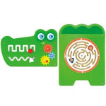 Viga Toys seinapaneel krokodill XL &mdash; sensoorne tahvel 18k+