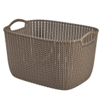 Korv kootud Curver KNIT, 40x30x23 cm, pruun