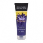 Kollast tooni neutraliseeriv &scaron;ampoon John Frieda Sheer Blonde Violet Crush Intensive Purple Shampoo for Brassy 250 ml