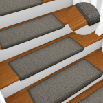 vidaXL trepivaibad 15 tk, 65 x 25 cm, tumehall