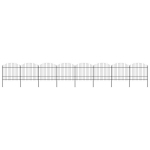 vidaXl aed teravatipuline, teras, (1,5&ndash;1,75) x 13,6 m, must