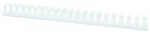K&ouml;itespiraal, 28.5 mm, 50 tk., valge
