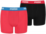 Trikotaažist Alusp&uuml;ksid Puma Basic Boxer Black Red 907650 04/128