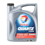 Total Quartz Diesel 7000 10W/40 pools&uuml;nteetiline mootori&otilde;li, 5 L
