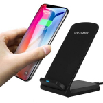 Juhtmeta telefonilaadija hoidik kiire induktsioonlaadimisega QI