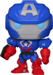 Marvel Mech POP! Vin&uuml;&uuml;lfiguur Kapten Ameerika 9 cm
