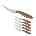 Tescoma Presto pitsanugade komplekt, pruunid, 10 cm, 6 tk.