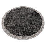 Sisal vaip SISAL FLOORLUX ringikujuline 20401 Raam must / h&otilde;be