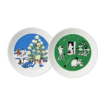 Arabia taldrikute komplekt Moomin, 19 cm, 2 tk.