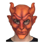 Demon Fire Mask - Disfrazzes - Halloween - Orange - Unisex - Outdoor