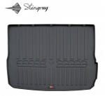 Kummist pagasiruumi matt AUDI A6 C6 2004-2011 (universal, without niches) black /6030031