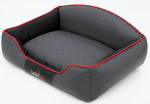 Hobbydog pesa Elite XXL, hall/must, 110x85 cm
