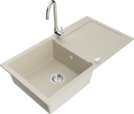 Graniitk&ouml;&ouml;givalamu Mexen Leo segisti ja sifooniga, Beige+Chrome