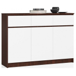 Kummut NORE K140 3 sahtliga, pruun/valge