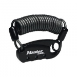 Master Lock 1551eurdblk - lukk 90 cm kaabliga