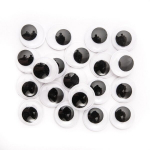 Kleebised liikuvate silmadega, 20 cm, 20 tk.