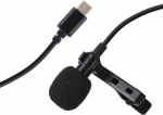 Puluzi juhtmega mikrofon USB-C-ga, t&uuml;&uuml;p C, 1,5 m