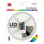 LED-riba valgus Avide RGB 5050 kaugjuhtimispuldiga IP65, 5m