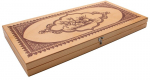 Puidust backgammon, v&auml;ike, 40x20 cm, -