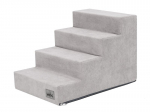 Hobbydog trepp Savoy Light Grey 4, 60x40x40 cm
