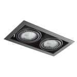 Sisseehitatud valgusti Azzardo Nova 2 Black